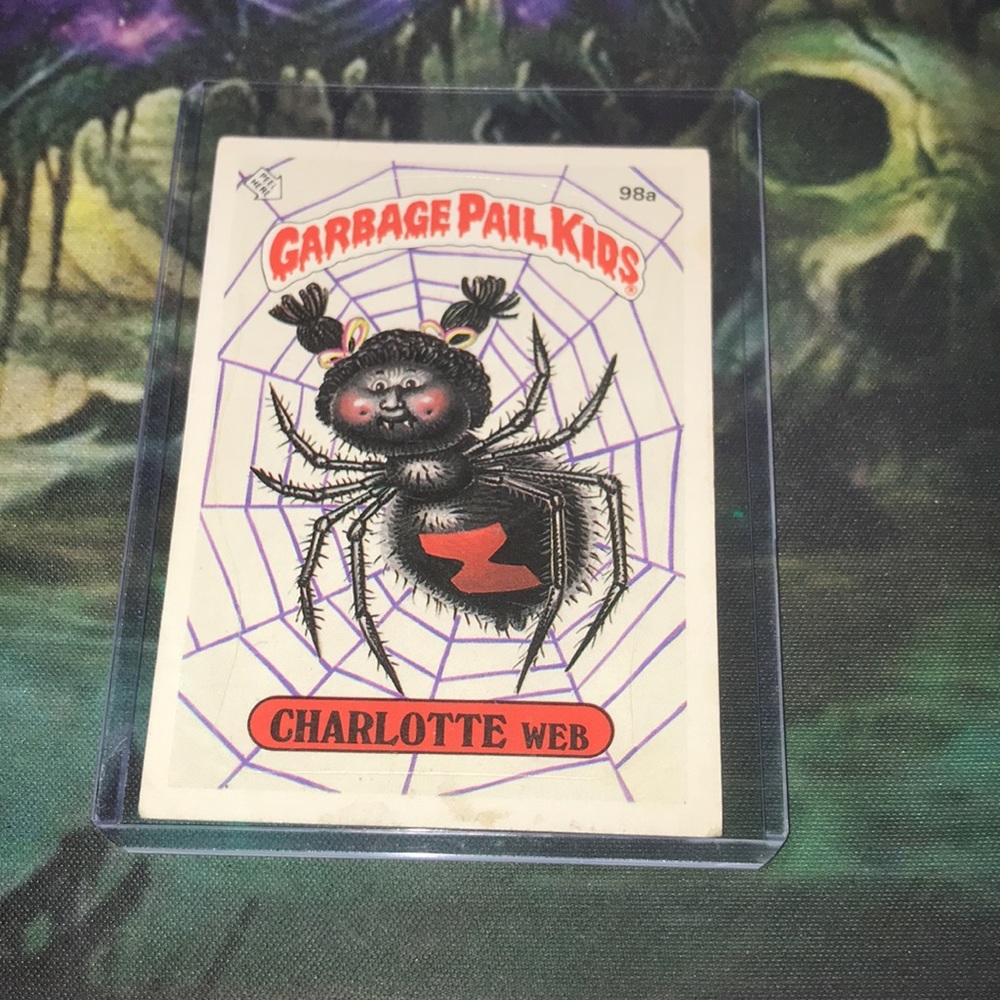 Garbage Pail Kids 98a Charlotte Web 1986 topps